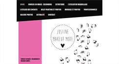Desktop Screenshot of justinemakeupmode.com